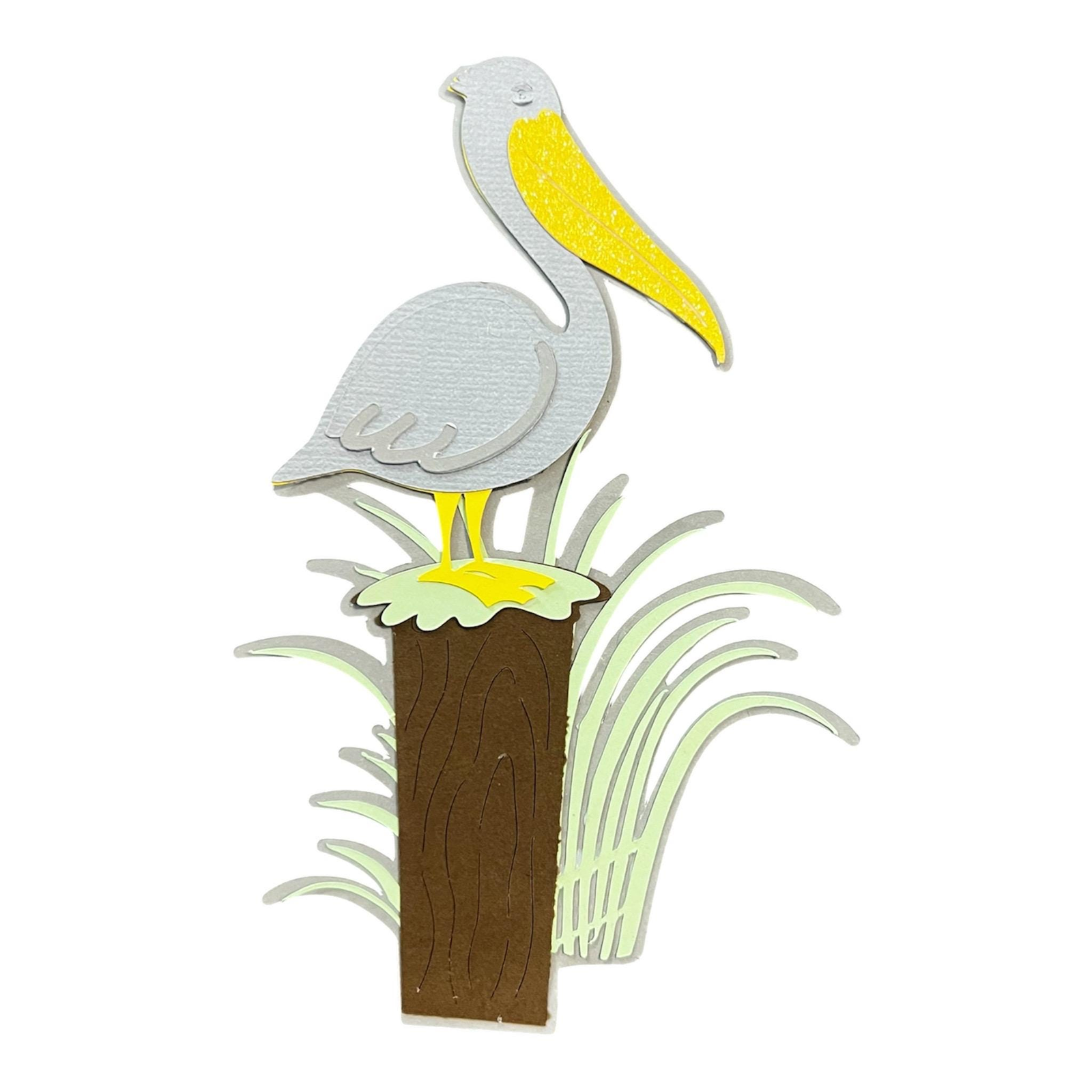 Pelican Paper Piecing, Die Cut, view 4