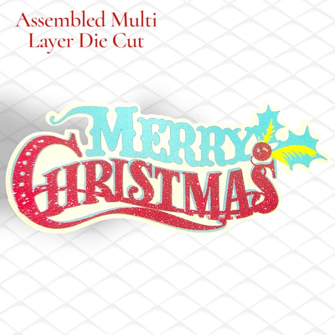 Merry Christmas Title, Holiday Page, view 3