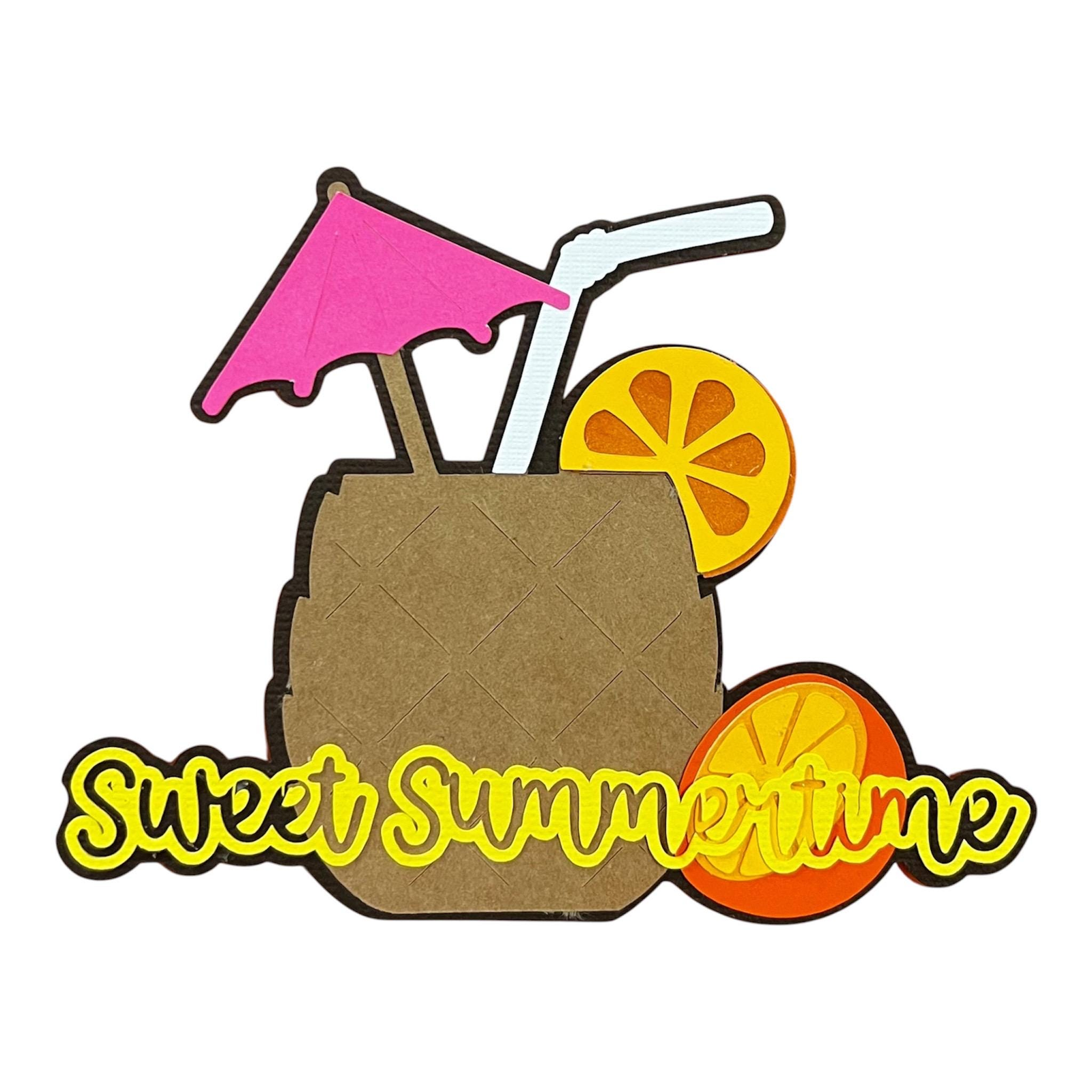 Sweet Summertime Scrapbook Title, view 3