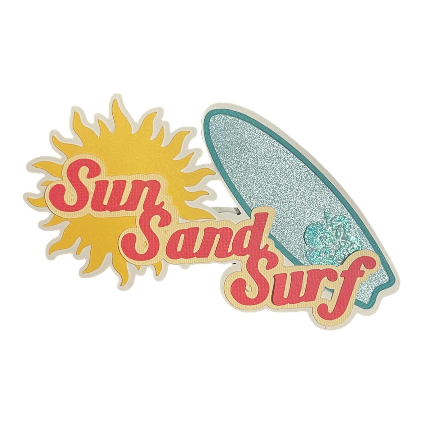 Sun Sand Surf Layout Beach Title, view 3