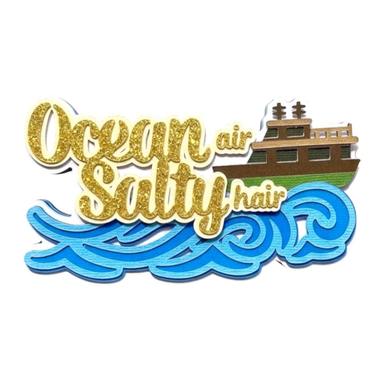 Ocean Air Salty Hair Summer Title, view 3
