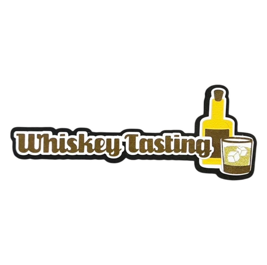Whiskey Tasting Layered Die Cut, view 6