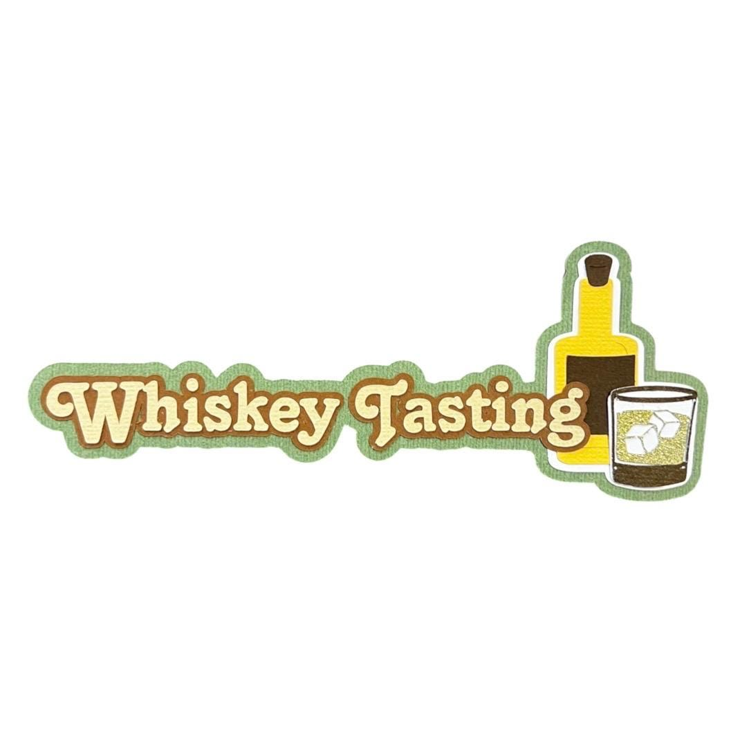 Whiskey Tasting Layered Die Cut, view 7