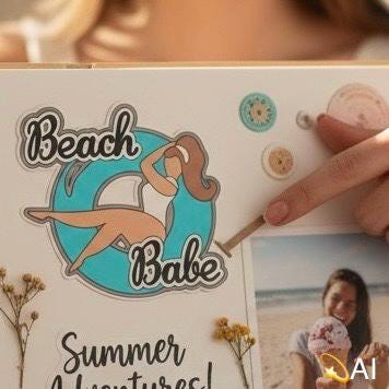 Beach Babe Summer Title, view 2
