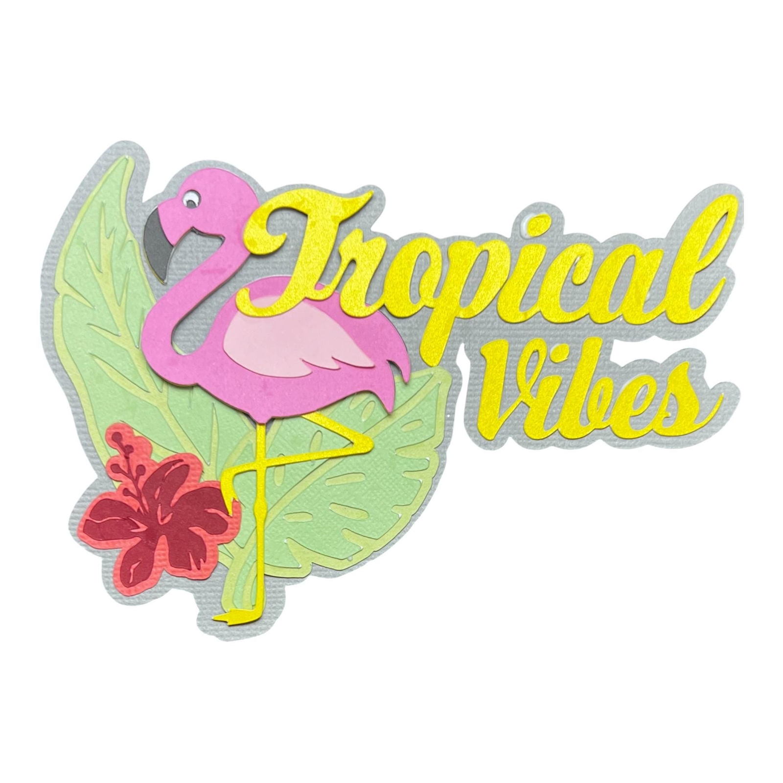 Flamingo Tropical Vibes Title, view 5