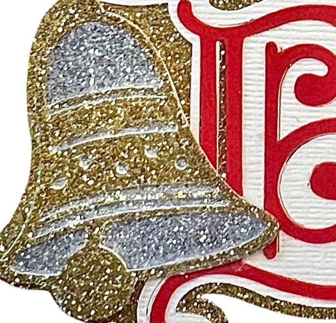 Jingle Bells, Assembled Christmas Die Cut, view 4