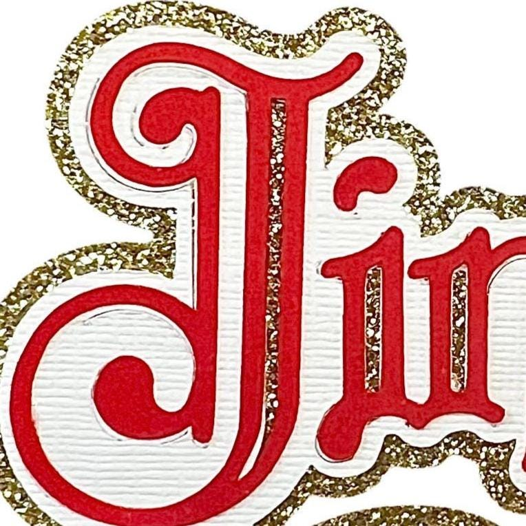 Jingle Bells, Assembled Christmas Die Cut, view 5