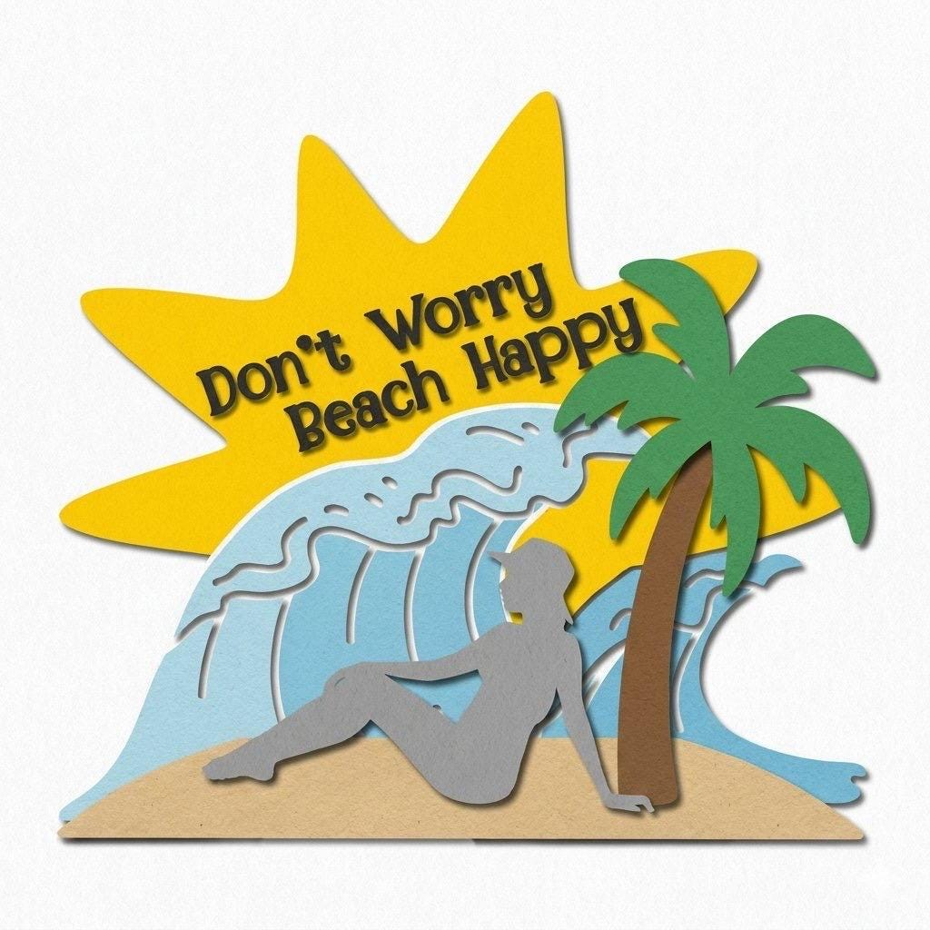 Don't Worry Beach Happy Title, view 3
