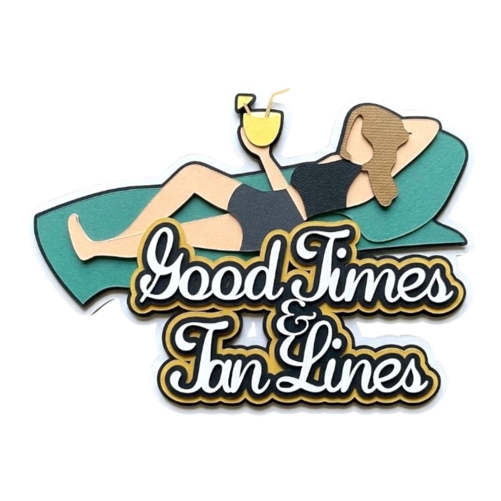 Good Times Tan Lines Summer Title, view 3