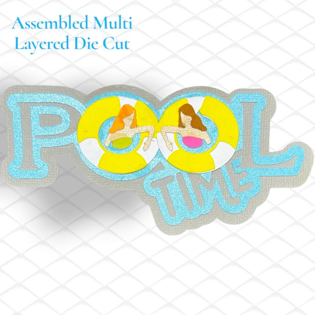 Beach Summer Title Scrapbook Kit, view 10