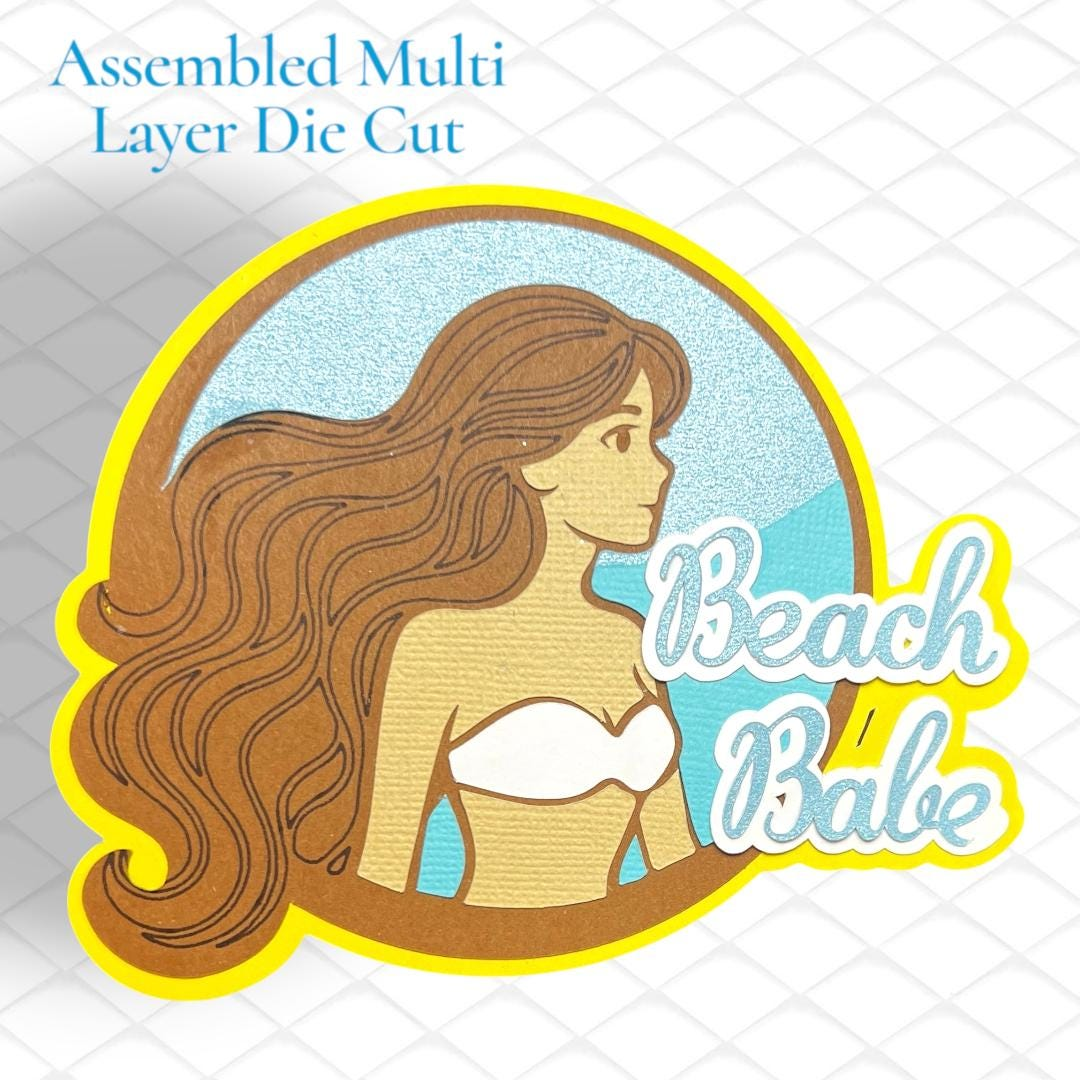 Premade Beach Lover Scrapbook Kit, view 8