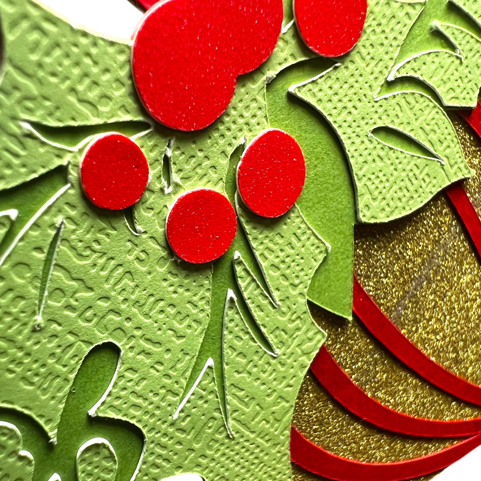 and mats, Premade Christmas Scrapbook Kit, view 11