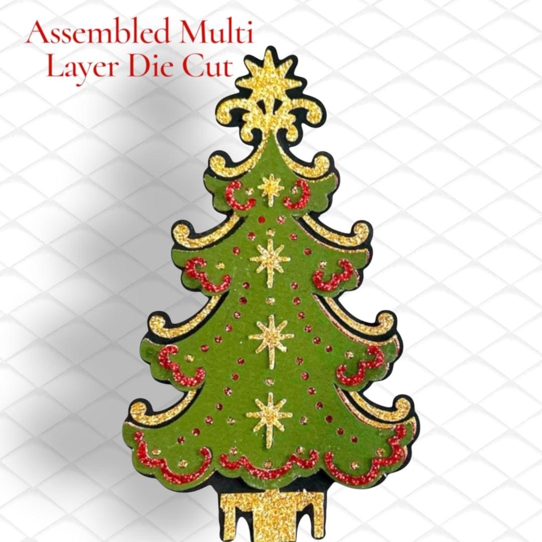 Christmas Tree Paper Piecing