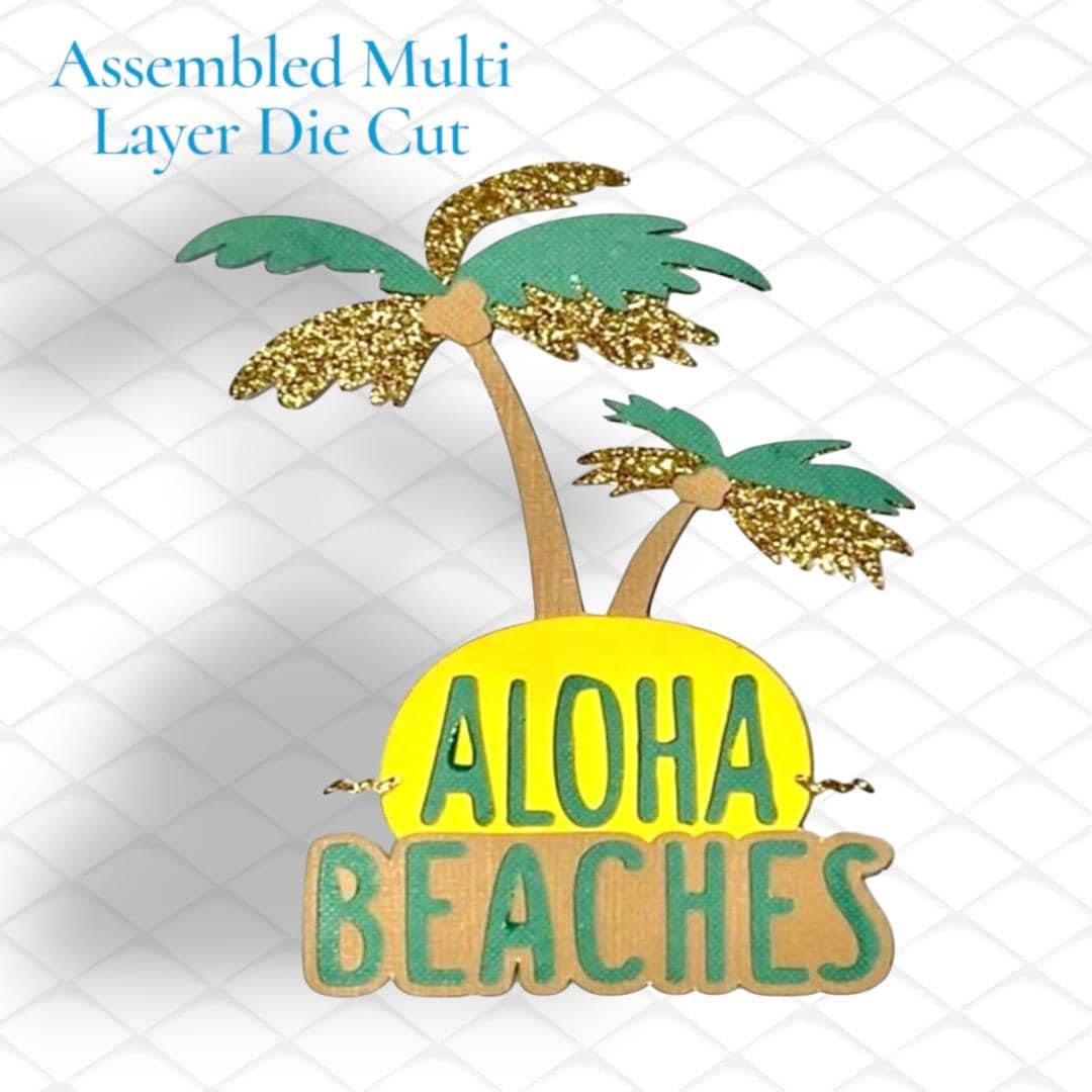 Aloha Beaches Layout Title, Summer