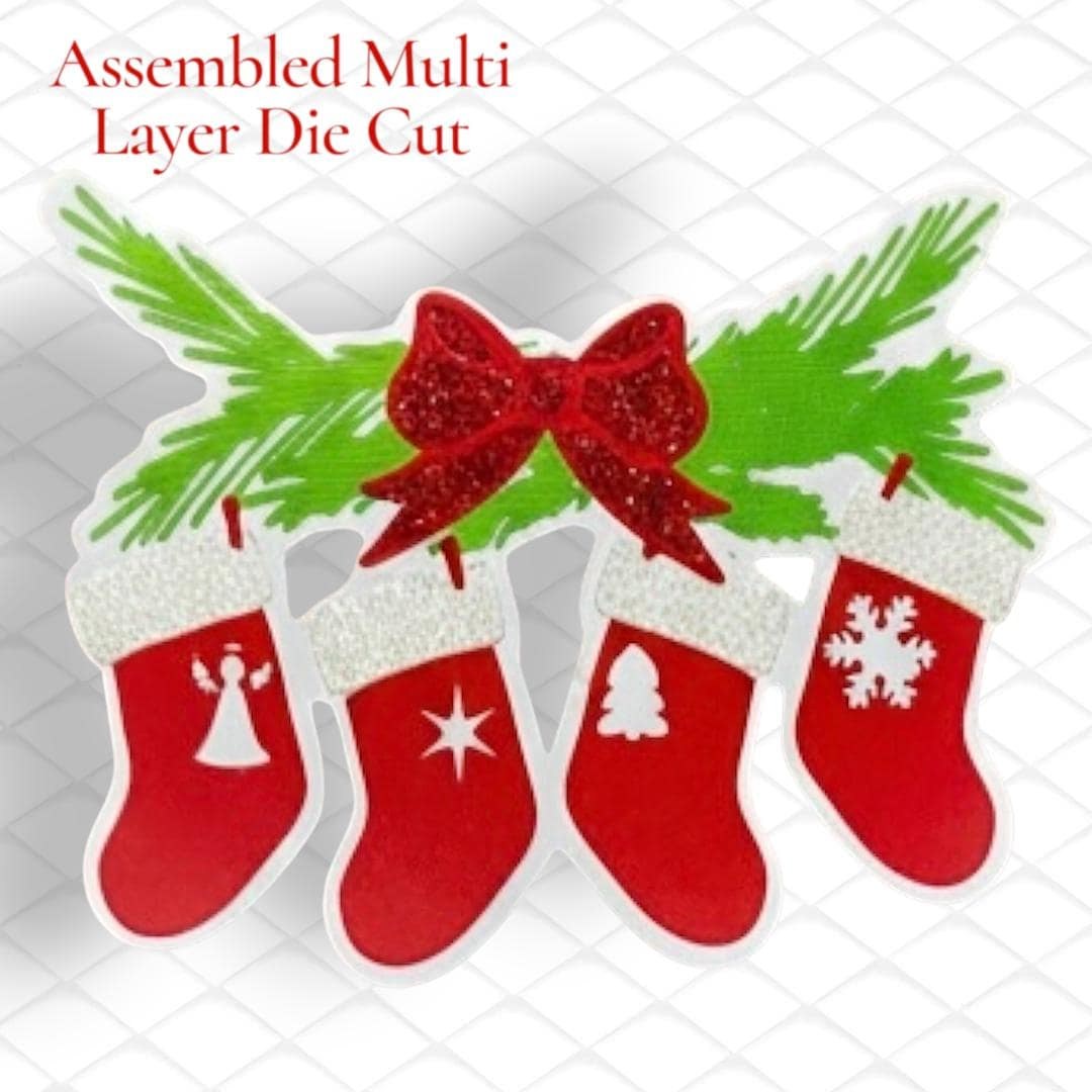 Christmas Stocking Die Cut
