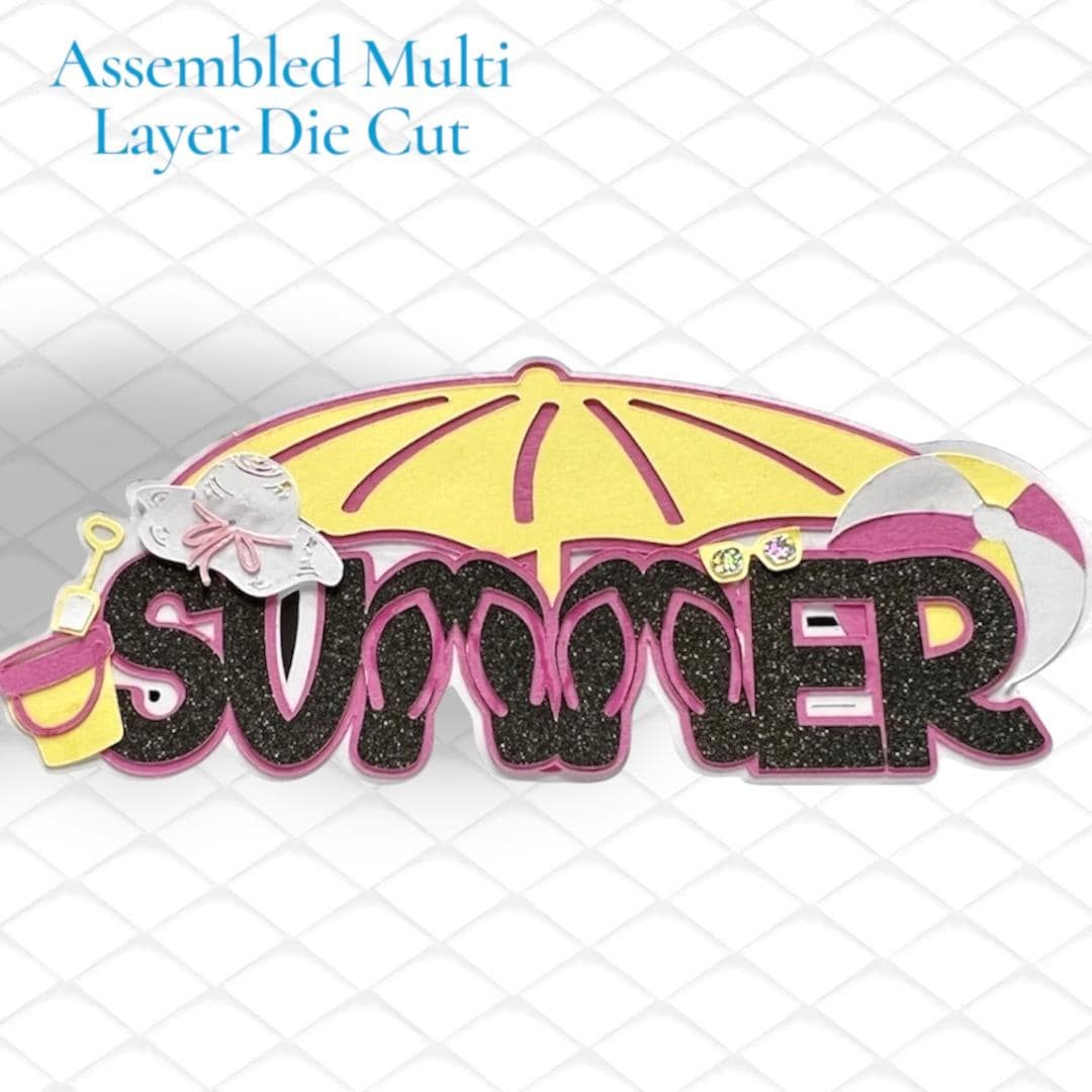 Summer Layout Title, Classic