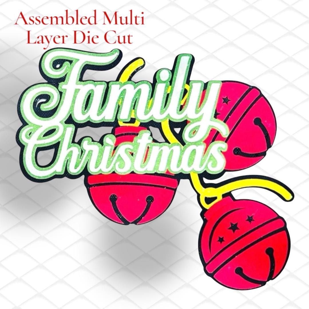 Family Christmas and bells Title