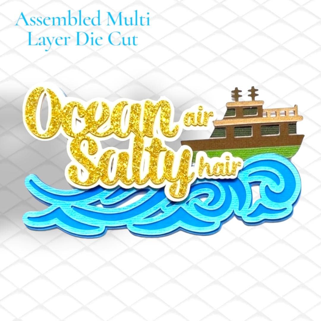 Ocean Air Salty Hair Summer Title