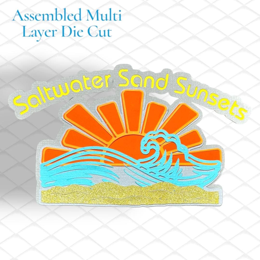 Saltwater Sand Sunsets Title