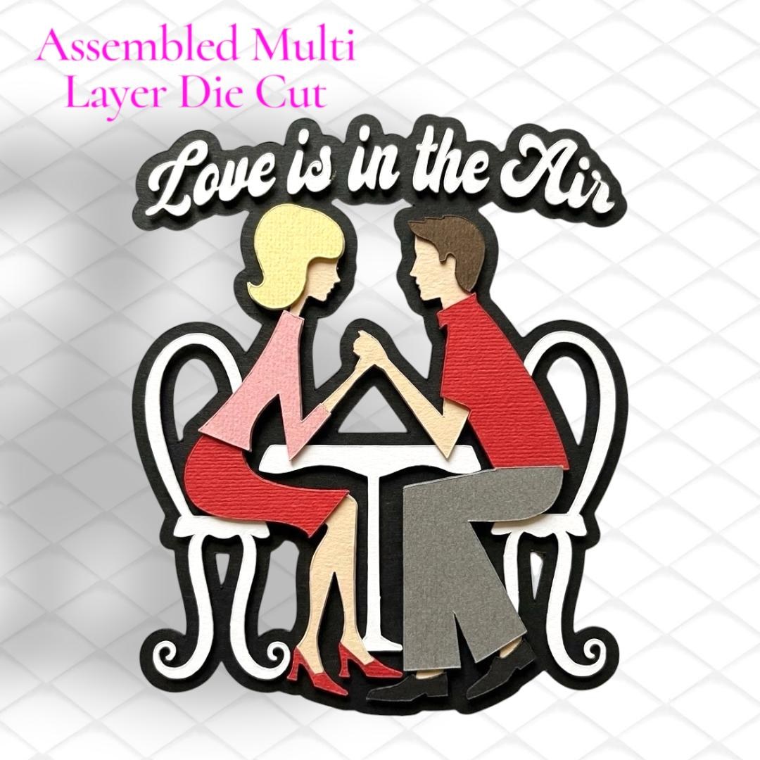 Love Is in the Air Title, Die Cut
