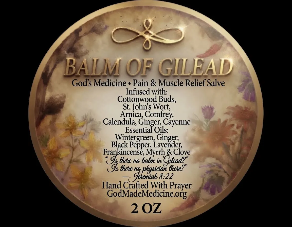 Balm of Gilead tin