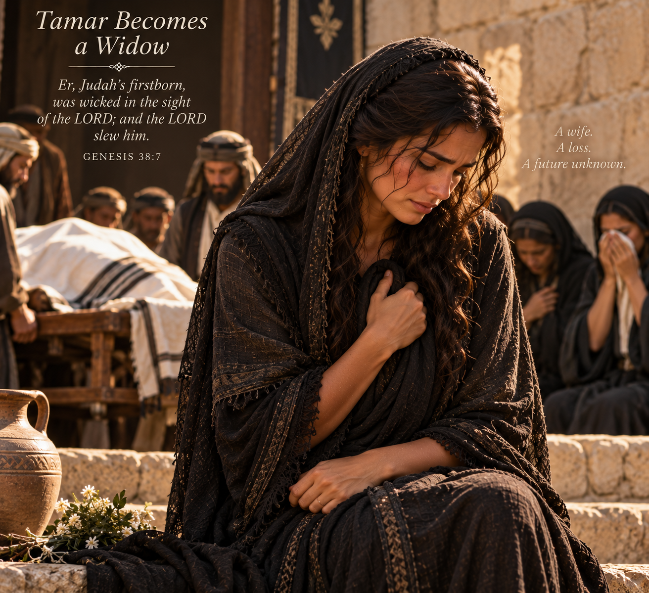 Tamar becomes a widow