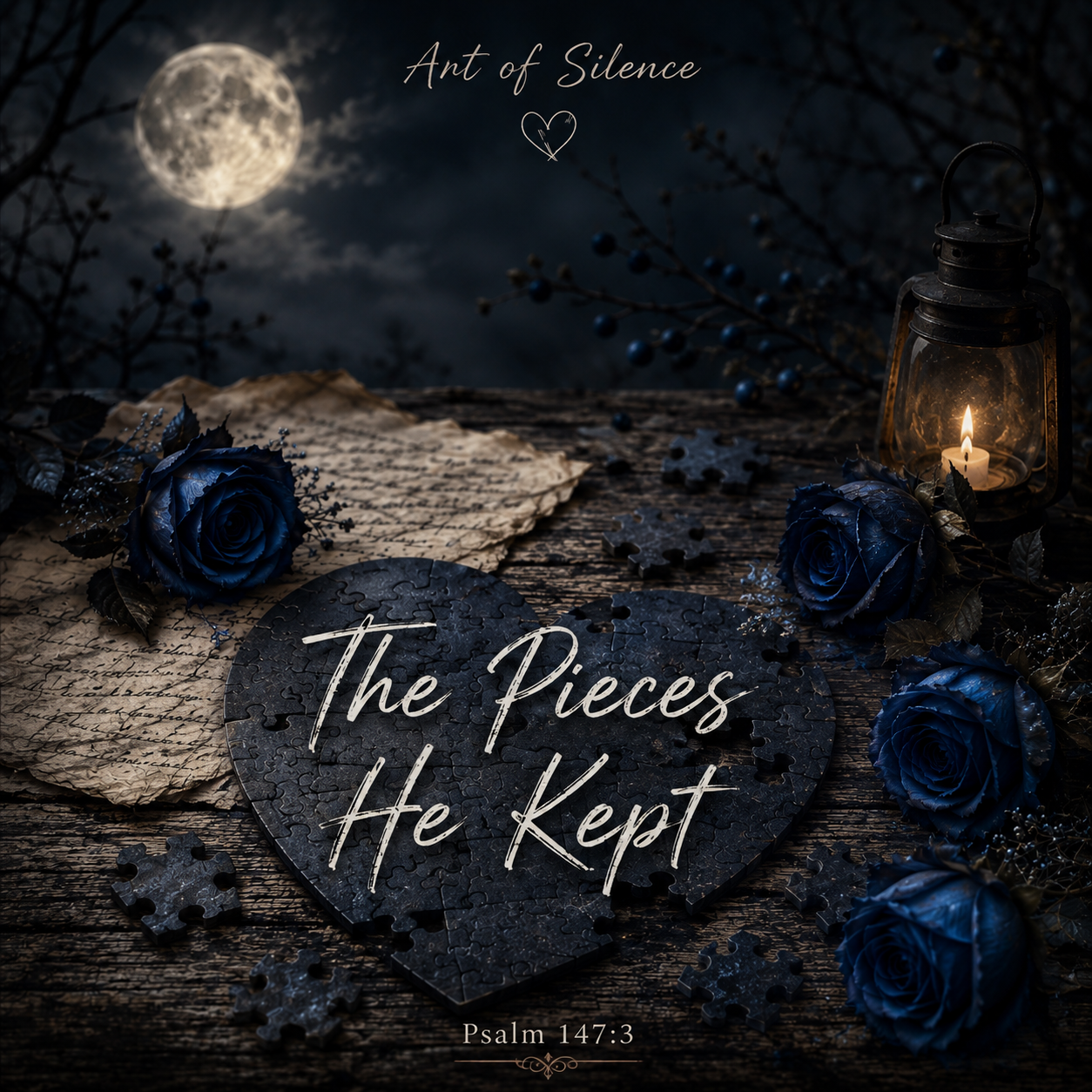 The Pieces He Kept cover art by Art of Silence
