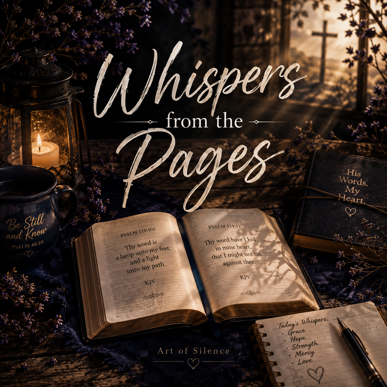 Whispers From the Pages cover art by Art of Silence