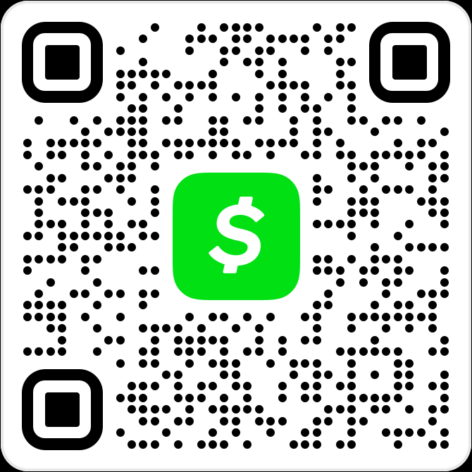 Cash App scan code for Moonlight Spur and Mercy