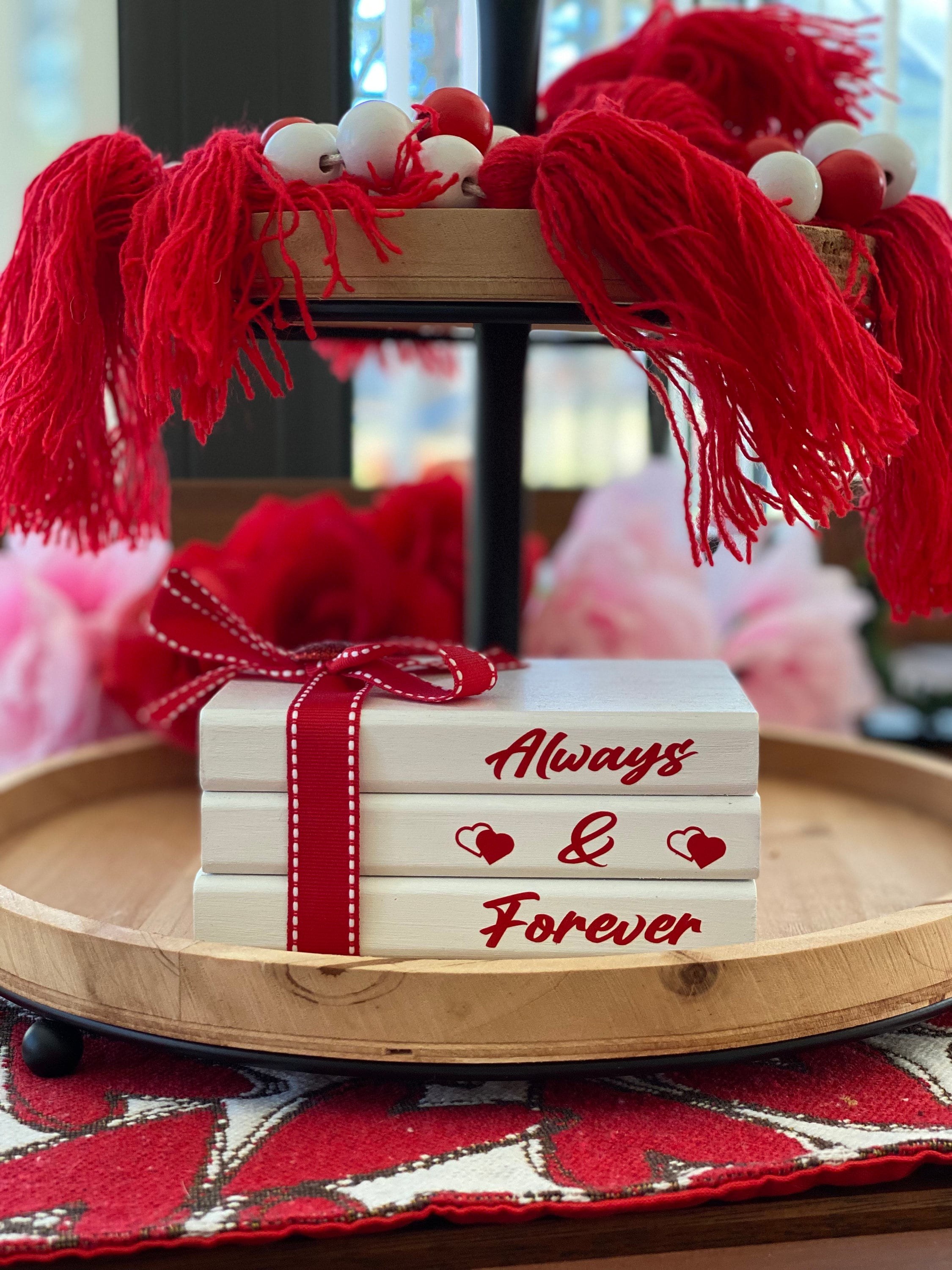 Always and Forever, Valentines Day Decor, detail 4