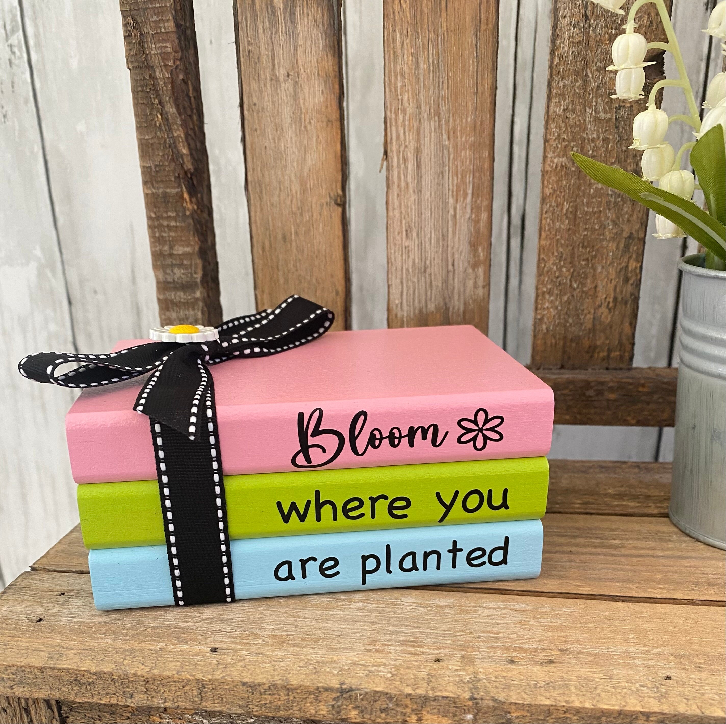 BLOOM Where You Are Planted, Tiered Tray Decor, detail 2