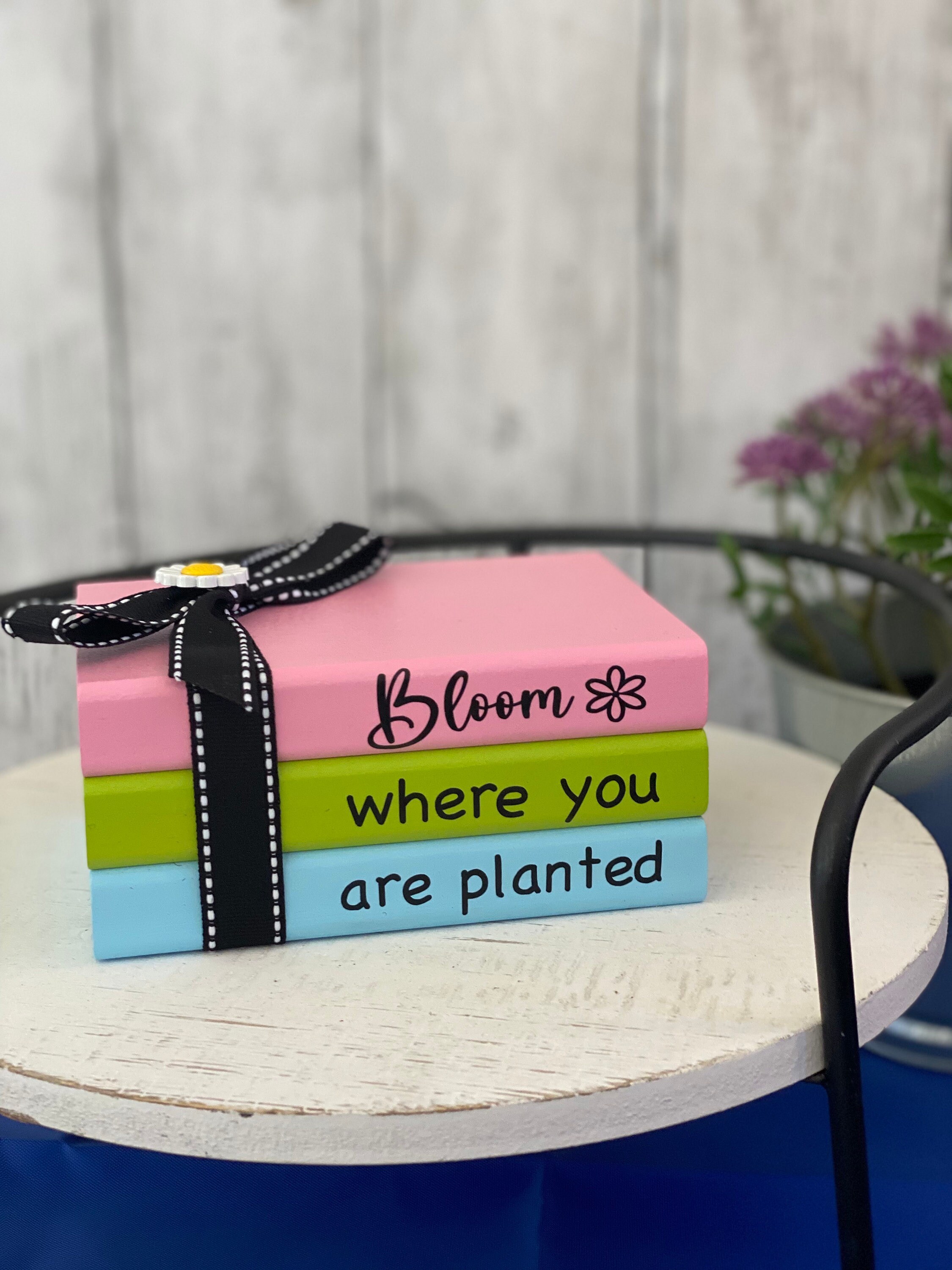 BLOOM Where You Are Planted, Tiered Tray Decor, detail 6
