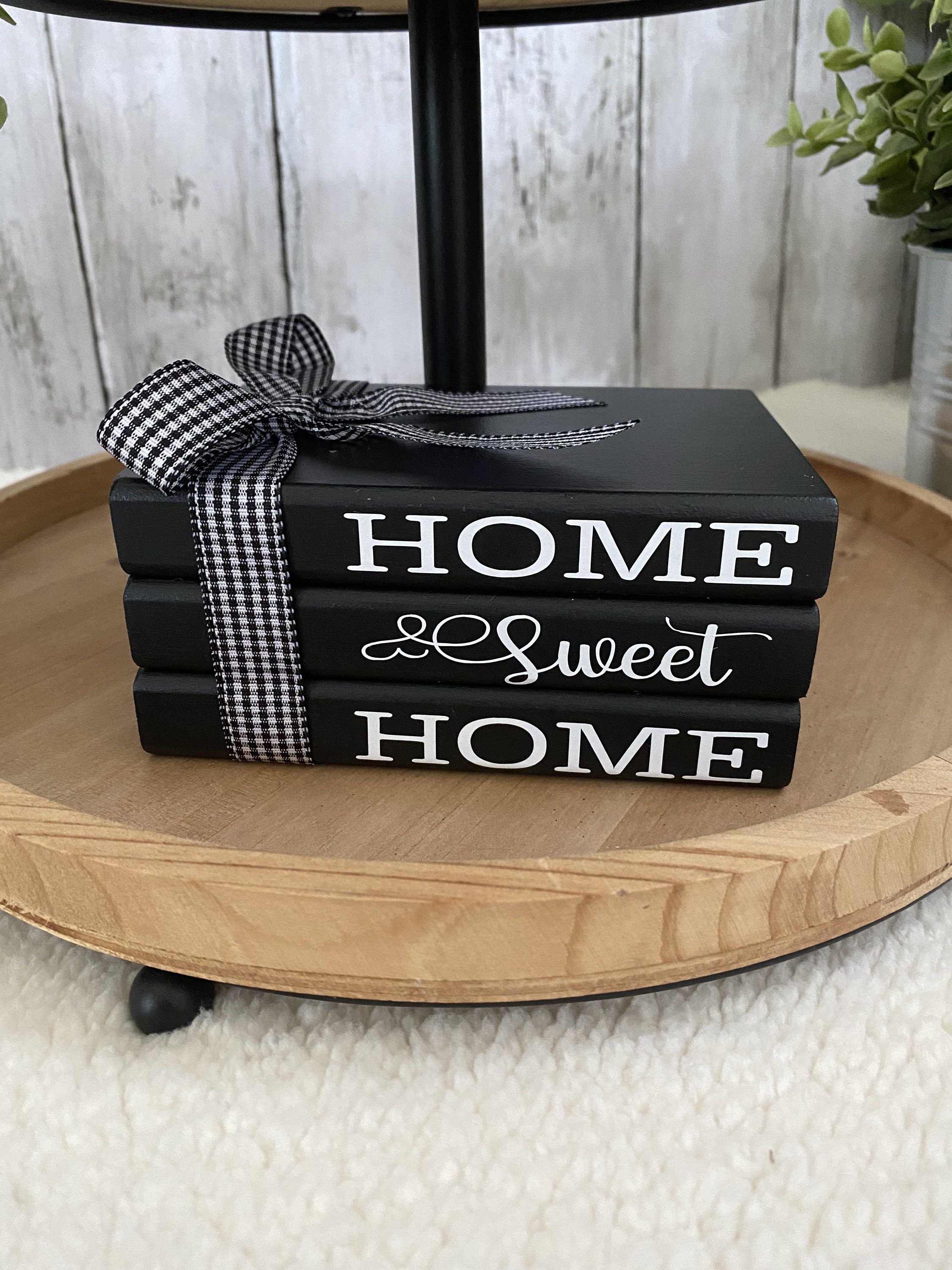 Home Sweet Home, Tiered Tray Decor, detail 3