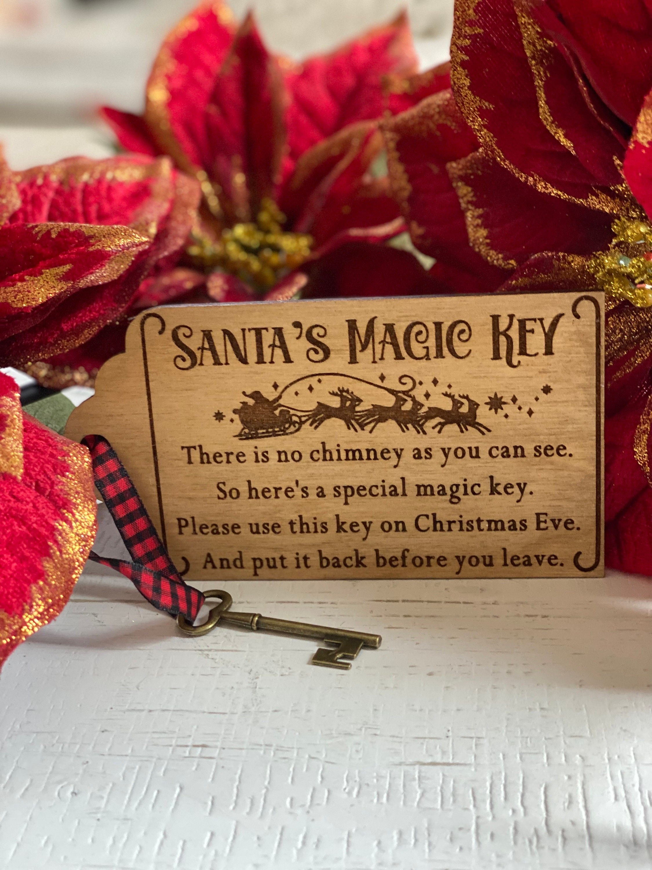 Magical Santa Key, Christmas. Christmas Eve Key
