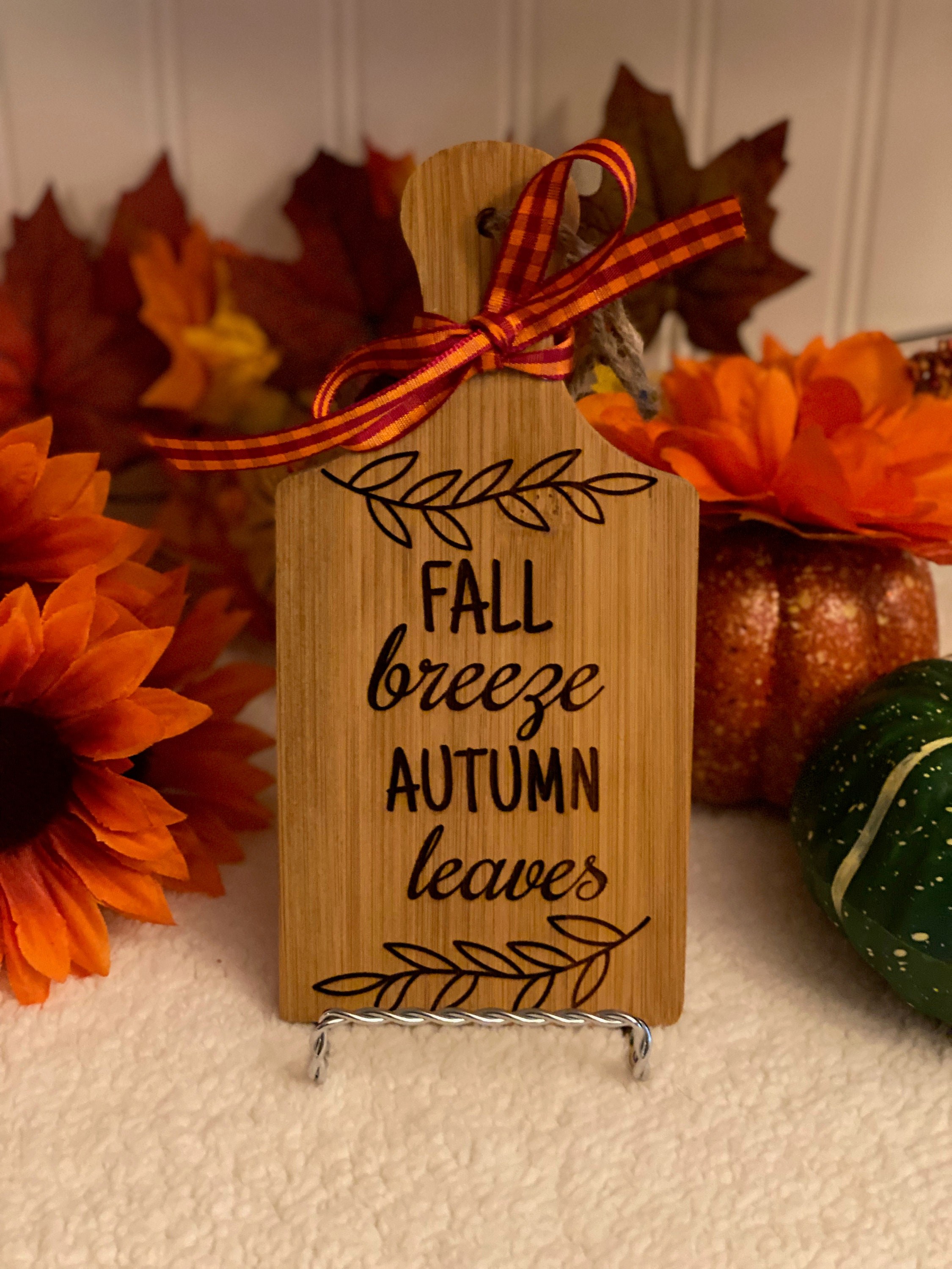 Mini Cutting Boards, Fall Decor, detail 3