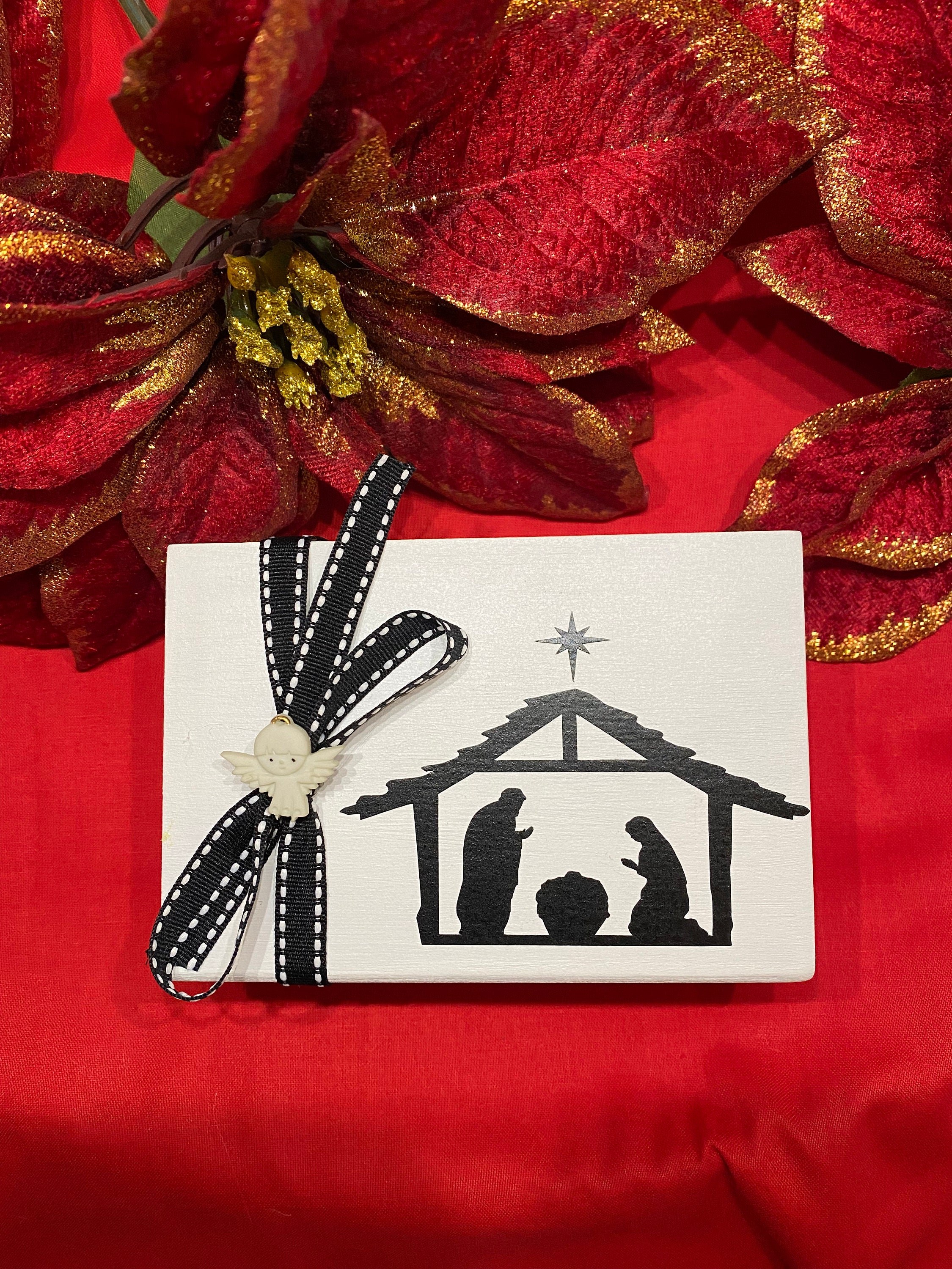 O Holy Night, Manger, detail 2