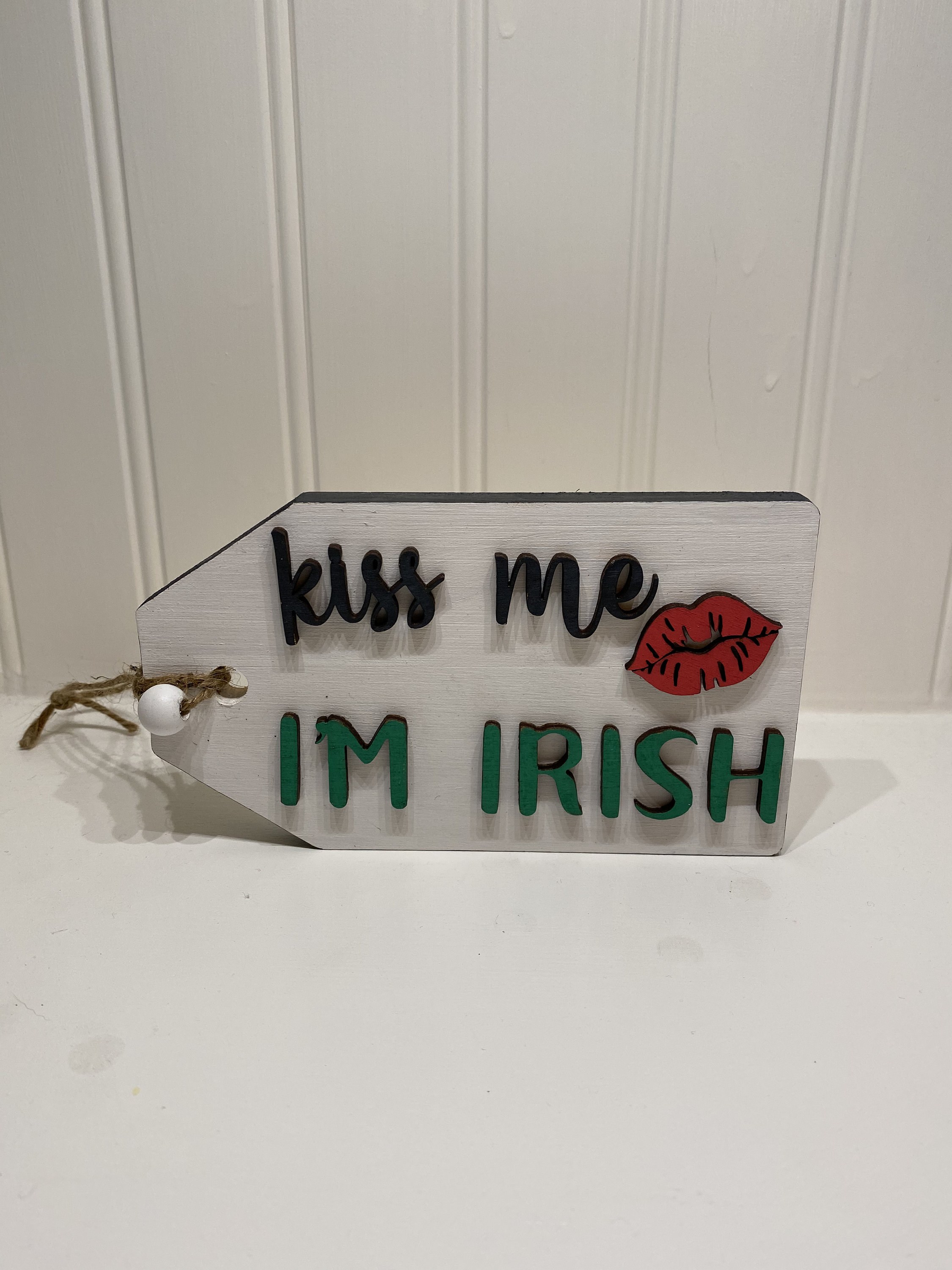 St Patrick's Day Decor, Shamrocks, detail 6