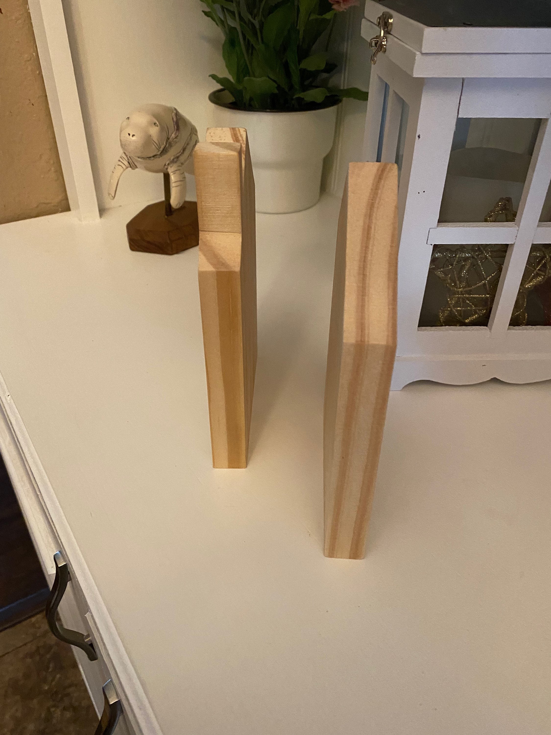 Wood House Blank, Craft Blank, detail 6