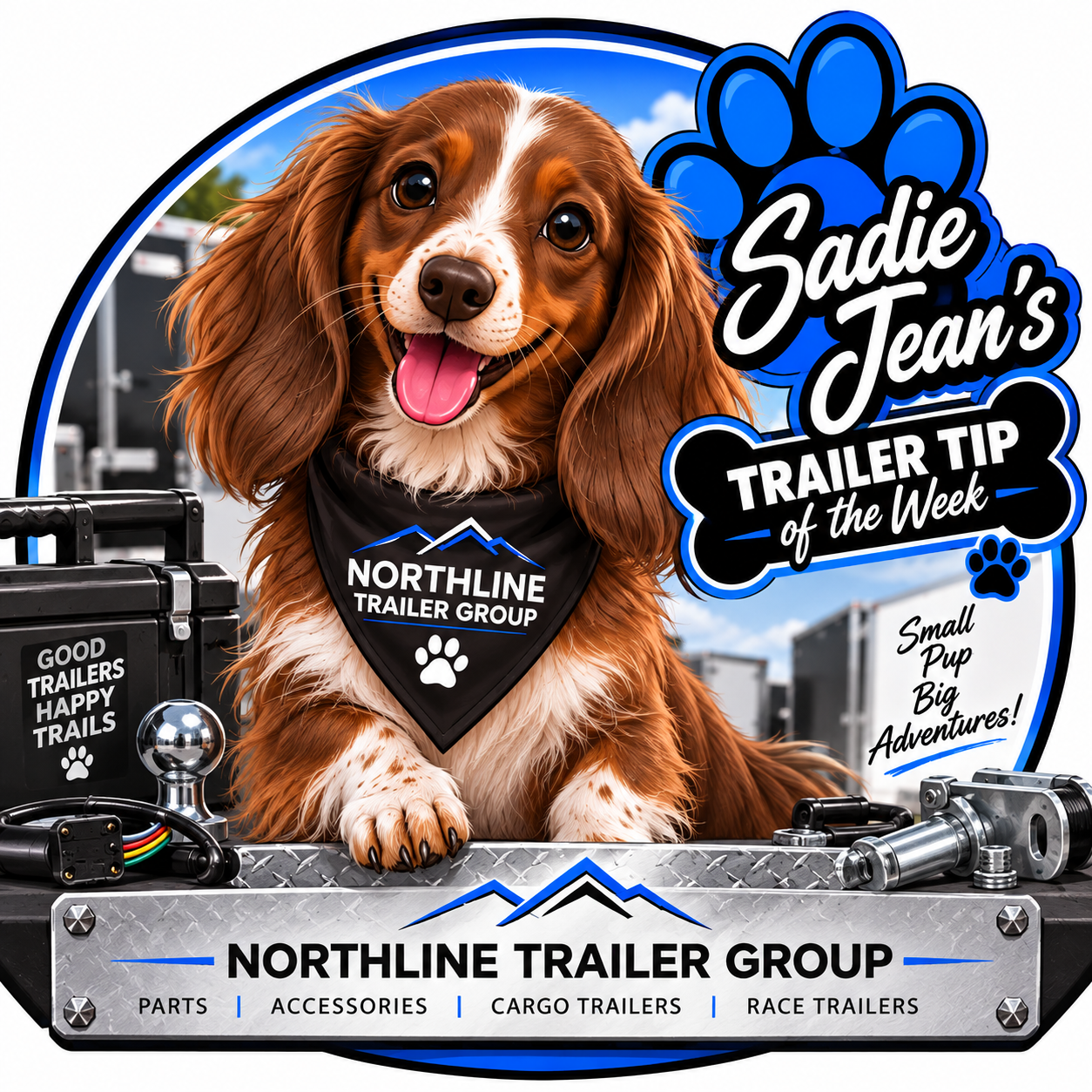 Sadie Jean, Northline Trailer Group's trailer-parts mascot