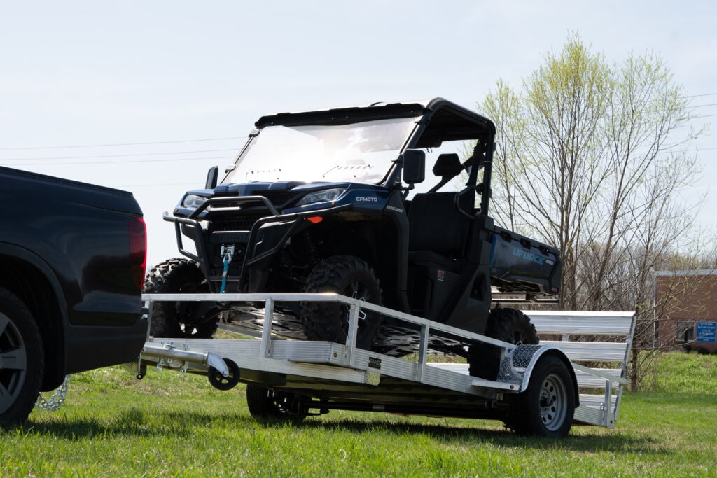 FANG single axle aluminum utility trailer