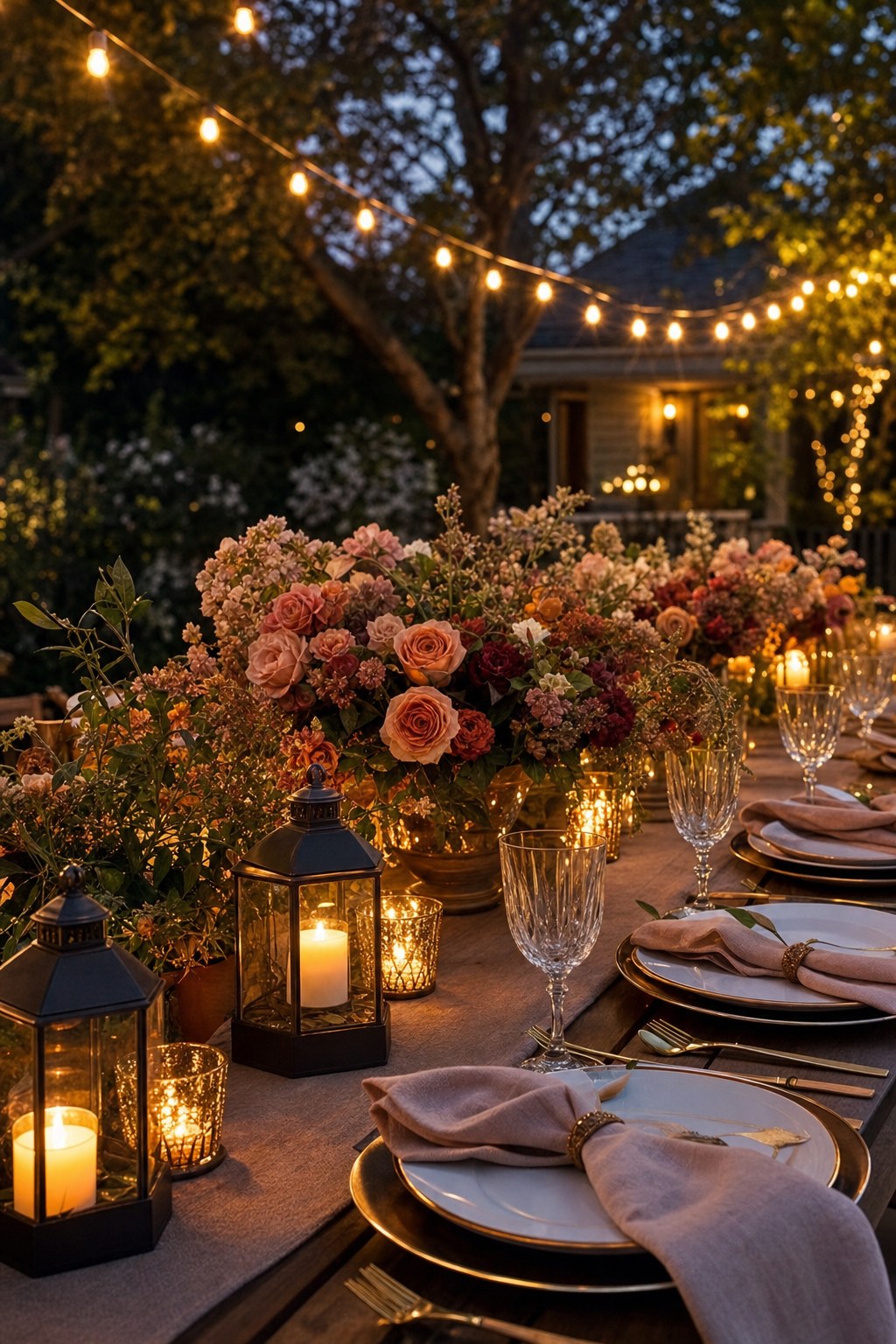 Celebrations styling by Set the Scene by Addie