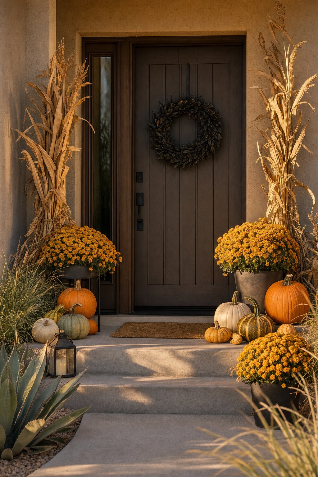 Fall Porches styling by Set the Scene by Addie
