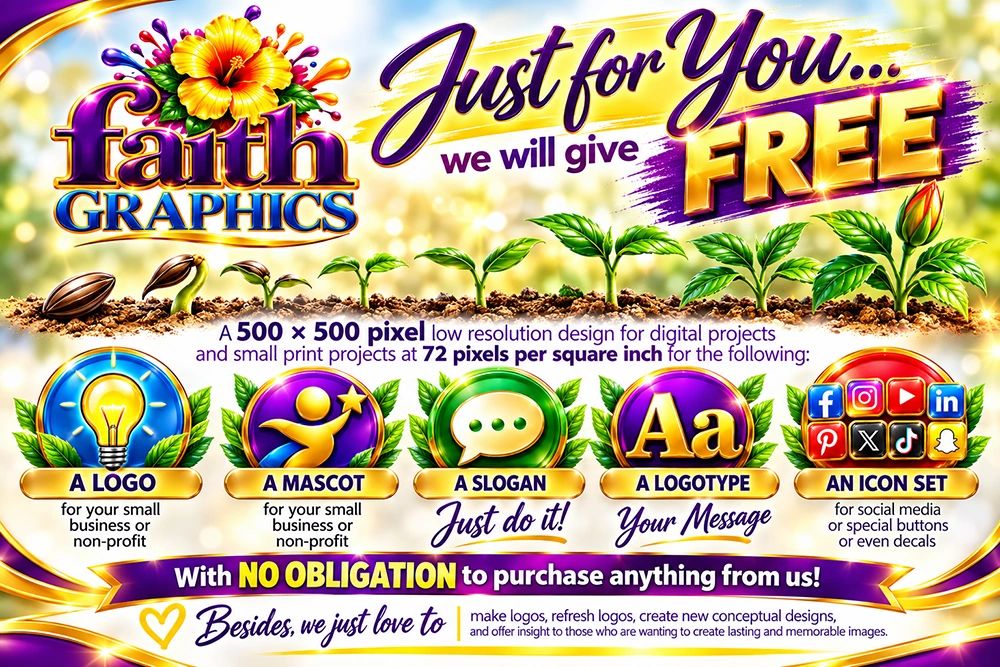 Colorful printed promotional design