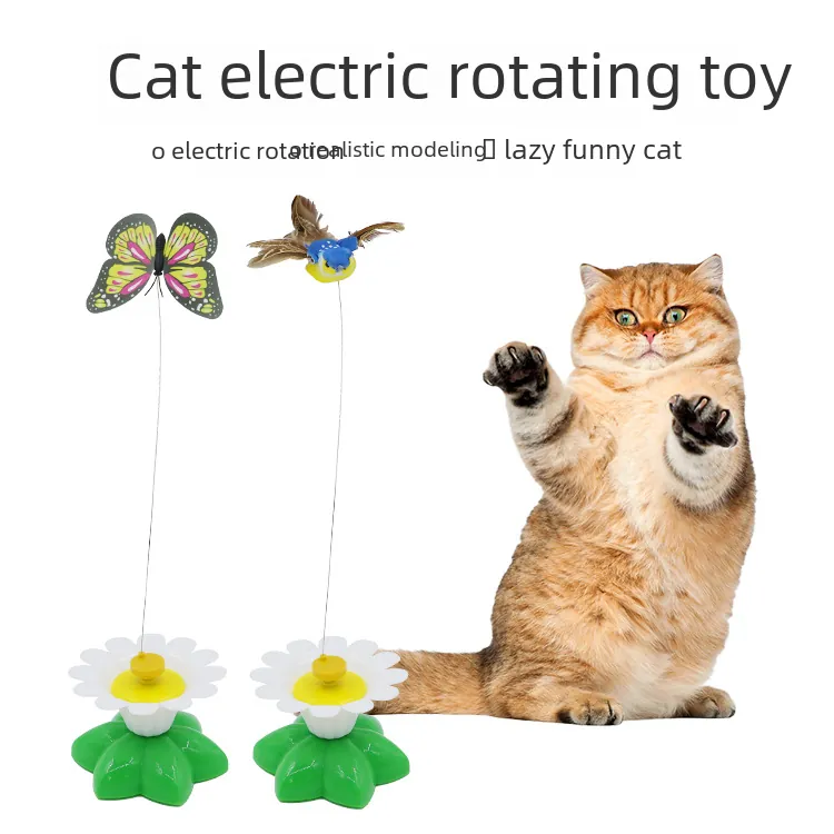 Automatic Rotating Cat Teaser