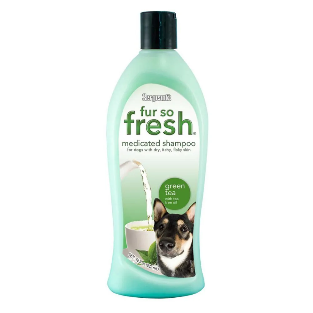Dog Grooming Shampoo for Itchy Skin — Green Tea & Tea Tree Oil