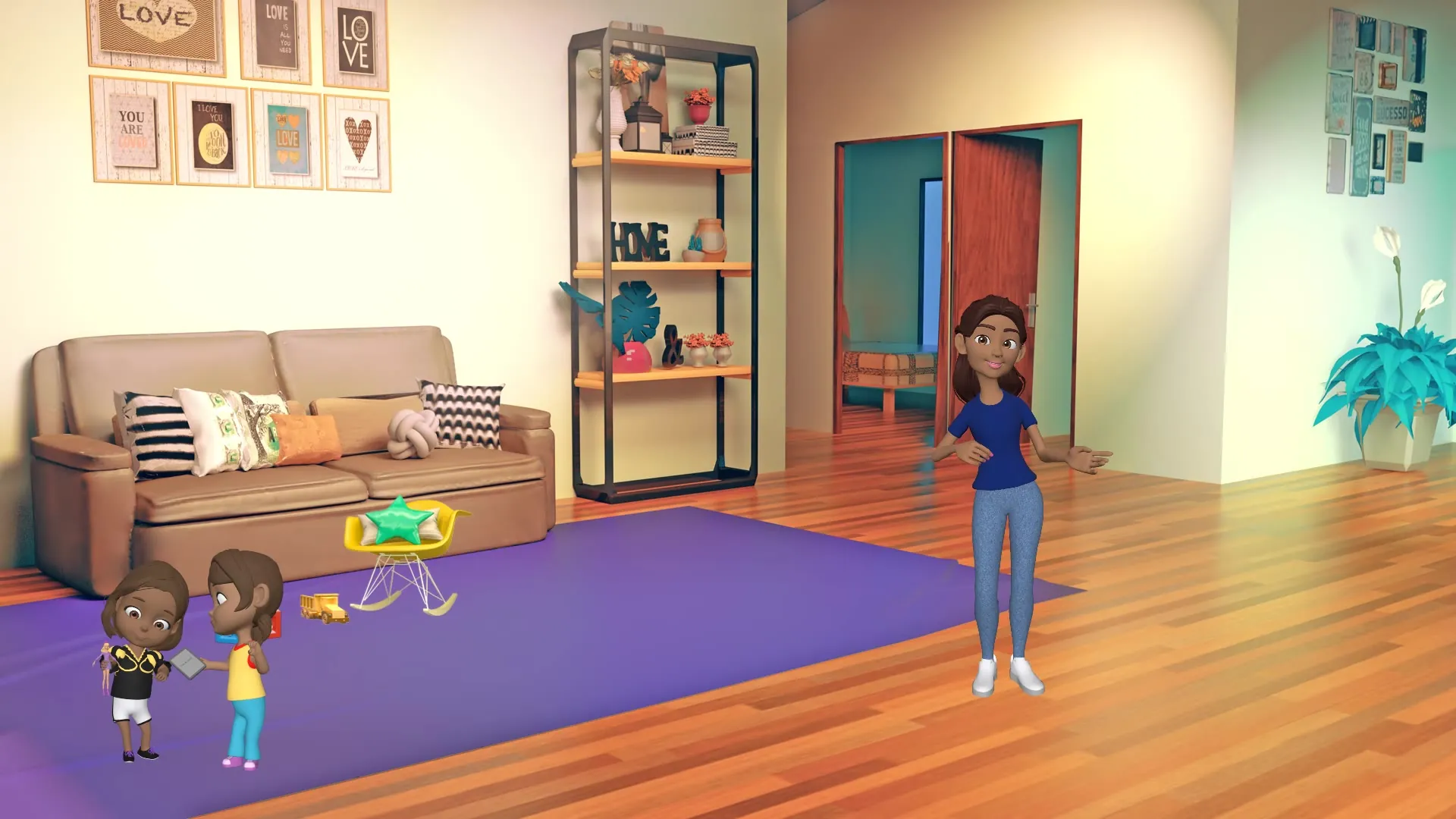 A custom explainer video frame created by Bob's Custom Vids