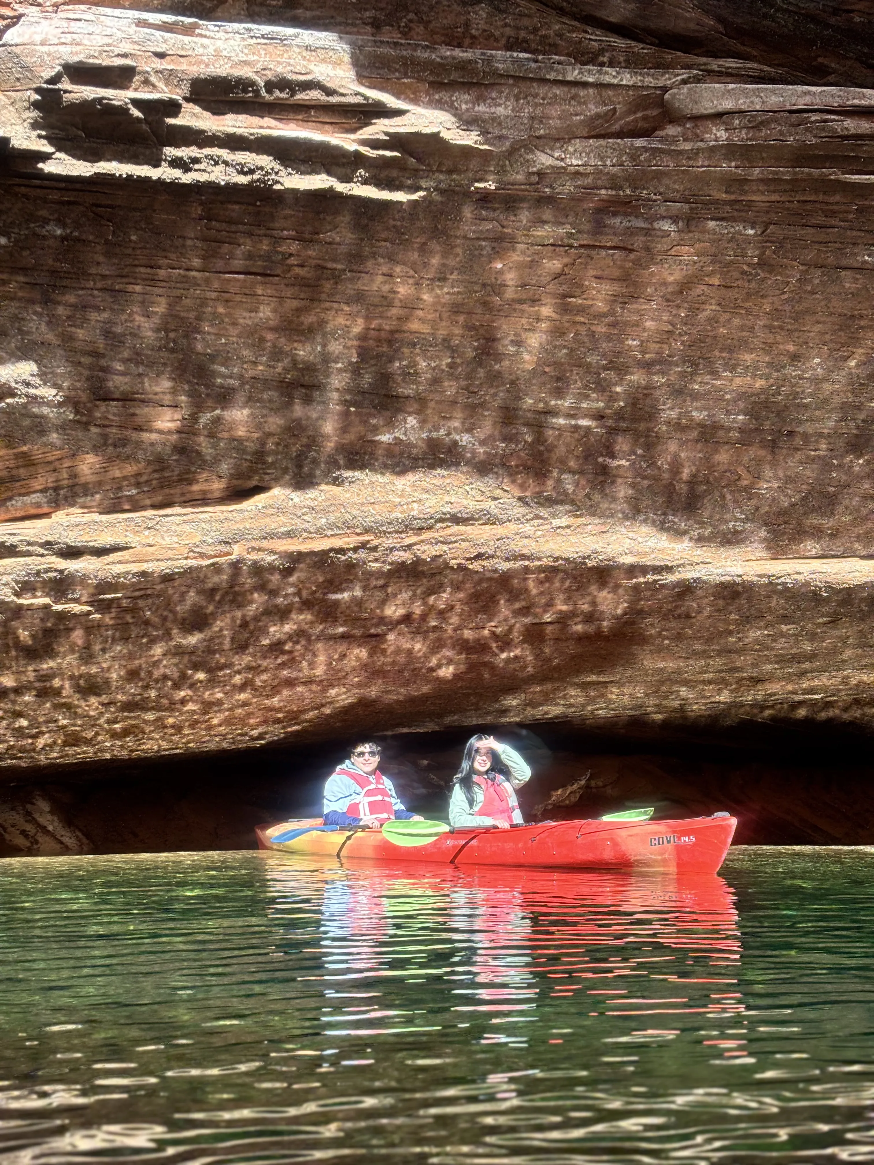 Why We Use Sit-Inside Kayaks at Lake Powell