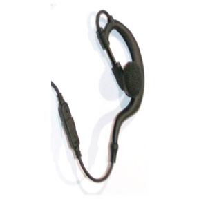 KAA0221 Earphone Listen Only 3.5 mm Black Ear Loop KNG