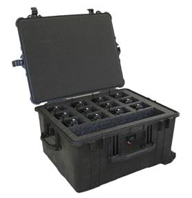 RDRCC Carrying Case 12 Cavity for Handheld Radios