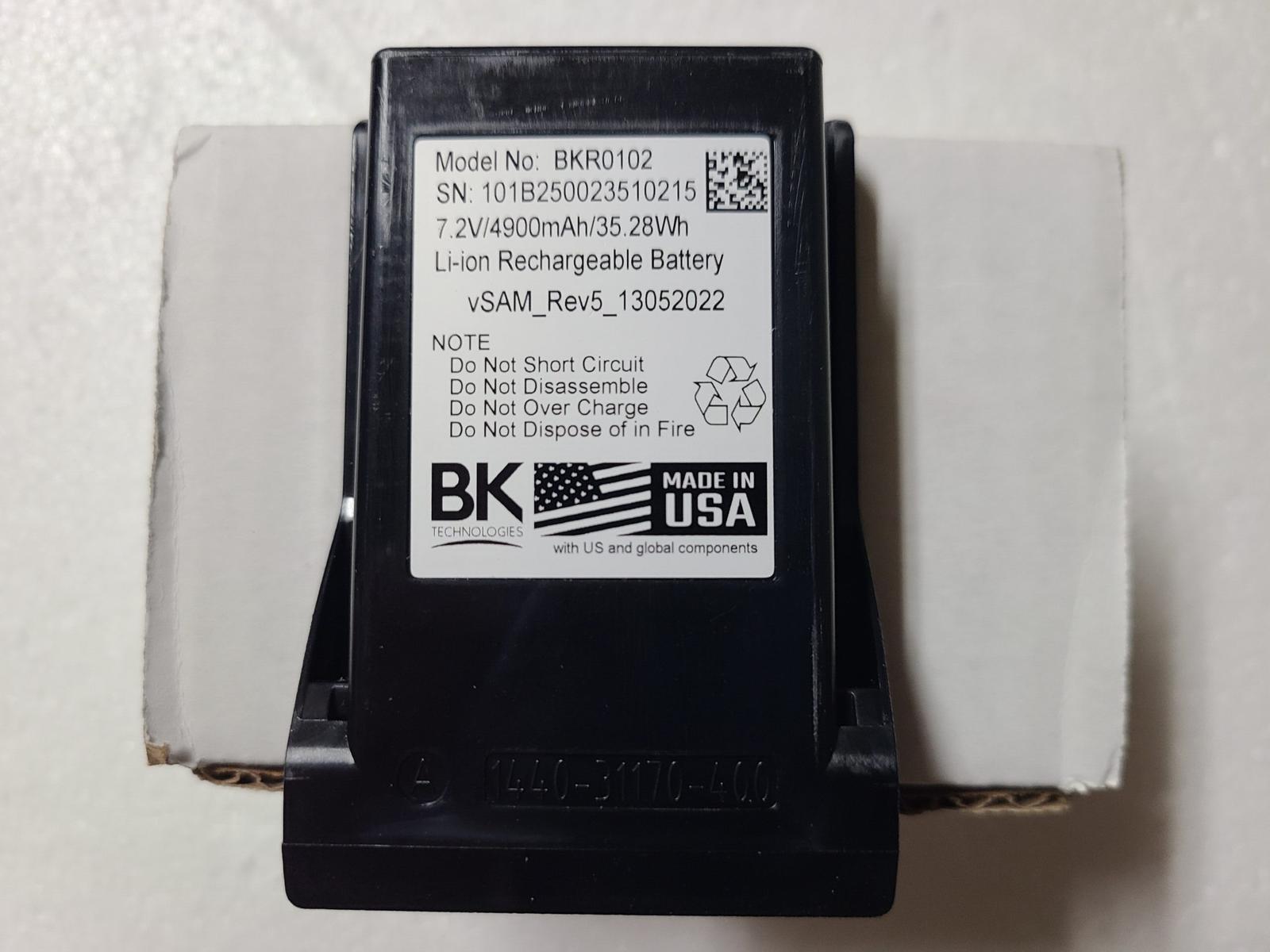 BKR0102 5000 Mah Battery Pack BKR9000 only